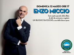 Enzo Miccio al Centro Commerciale Ipersimply Senigallia