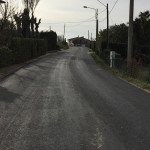 Asfaltata via Consolazione nella municipalità di Castel Colonna (Trecastelli)