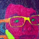 Un disegno di un artista dell'associazione Lapsus