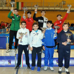 Simone Santarelli sul podio