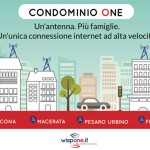 Wispone presenta Condominio One. Un'antenna. Più famiglie.