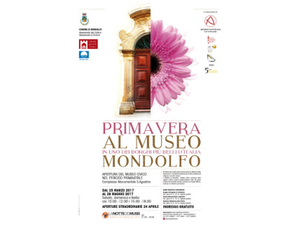 Locandina Prmavera al museo Mondolfo 2017