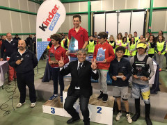 Marco Gambelli della squadra Optimist del "Sailing Team Senigallia-Marotta-Torrette" tra i premiati al trofeo Optisud a Pescara