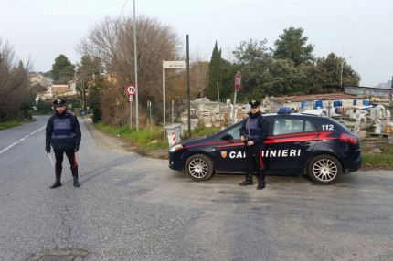 I controlli dei Carabinieri lungo le strade di Senigallia