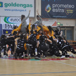 La squadra del Panzini che ha partecipato al Palasport di Senigallia alle Olimpiadi della Danza 2017