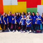 La squadra del nuoto sincronizzato del Senigallia Nuovo al trofeo Open Sincro di Civitavecchia