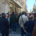 Manifestazione in centro contro Casa Pound