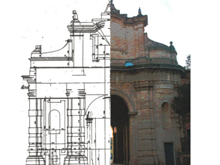 Porta Lambertina a Senigallia, disegno prospettico e architettura