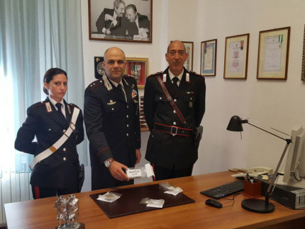 La droga sequestra dai Carabinieri di Senigallia