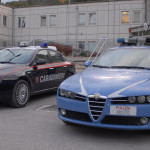 Auto di Polizia e Carabinieri