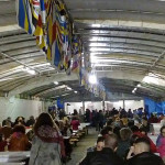 Lo stand alla festa dei folli 2016 di Corinaldo