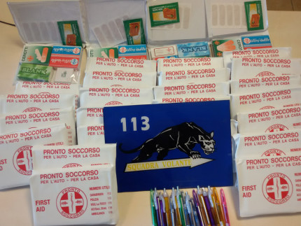 Falsi kit di pronto soccorso venduti presso l'ospedale di Senigallia e sequestrati dalla polizia