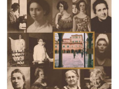 la locandina di un'iniziativa per il recupero della memoria delle donne protagoniste del passato