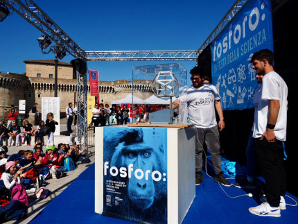 Fosforo: spettacoli scientifici a Senigallia. Foto di Marco Giugliarelli