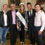 Miss Italia 2016 Rachele Risaliti in visita a Senigallia