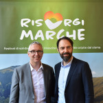 Neri Marcorè e Luca Ceriscioli presentano il festival RisorgiMarche