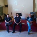 Il gruppo di Gabriele Carbonari (al centro). Assente Melchiorri