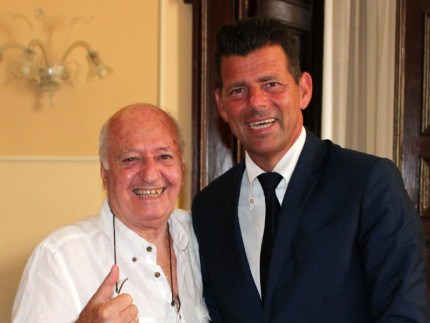 Vittorio Zito con Maurizio Mangialardi