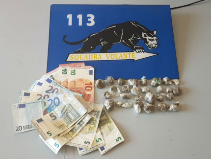 La droga sequestrata dalla Polizia di Senigallia