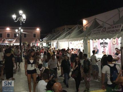 Piazza del Duca a Senigallia durante il Summer Jamboree