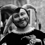 Rievocazione a Senigallia "Il solenne ingresso": il giullare. Foto di Marco Mandolini