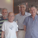 Domenico Ubaldi, Enzo Pettinelli, Enzo Ceresi e Leonardo Di Rosa