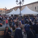 Piazza del Duca a Senigallia affollata per Pane Nostrum 2016
