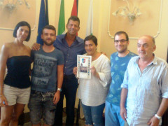 Ricevuta in Comune a Senigallia la famiglia D'Ammora di Roma
