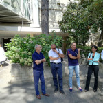 La visita dei consiglieri all'ospedale di Senigallia