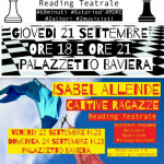 Reading teatrali al palazzetto Baviera