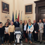 Presentata la donazione di soldi e macchinari ospedalieri che la Nazionale Cantanti ha devoluto a Senigallia, Muccia e Camerino