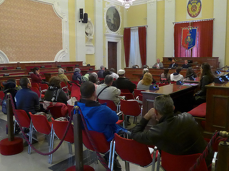 L'incontro per la consegna degli alloggi popolari a Senigallia