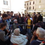 Le attività di scoperta della città da parte dei ragazzi dell'Istituto Corinaldesi