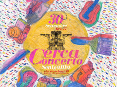 Il manifesto dell'evento Cercaconcerto promosso dallo spazio Lapsus