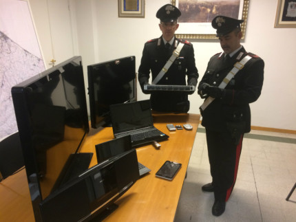 Refurtiva recuperata dai Carabinieri