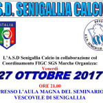 Convegno organizzato da A.S.D. Senigallia Calcio