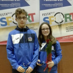 Filippo Moroni e Federica Grilli
