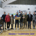 6° Memorial Pierangeli: Jack, la squadra vincitrice