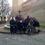 Tour operator brasiliani in visita a Corinaldo