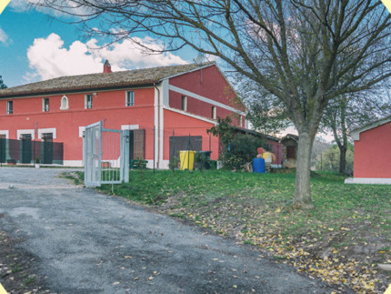 La Casa Rossa della Vivere Verde Onlus