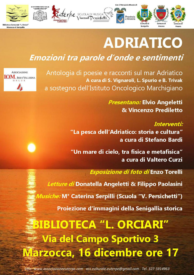 Locandina evento Adriatico Marzocca
