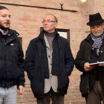 il sindaco Storoni, Antonio Volpone e Enzo Carli