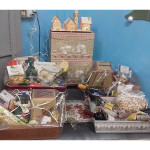 Cesti natalizi confezionati da Acquario's Bibite a Pianello di Ostra