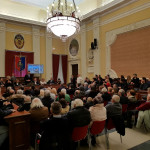 Discorso di fine anno 2017 in sala consiliare a Senigallia