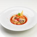 La polenta incontra il mare - ricetta di Claudio Gasparini