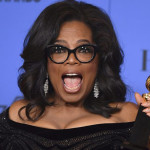 Oprah Winfrey ai Golden Globes 2018
