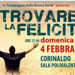 "Ritrovare la felicità", locandina