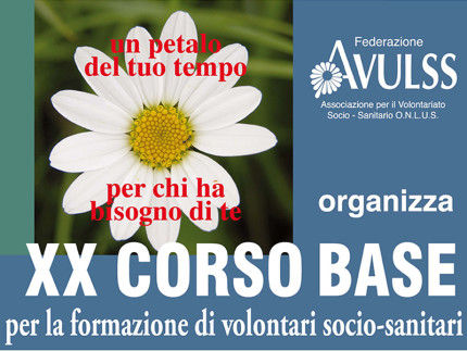 Avulss Senigallia - XX Corso base per la formazione di volontari socio-sanitari