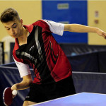 Un atleta del Tennistavolo Senigallia