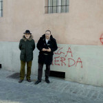 Imbrattamento muro studio Paradisi